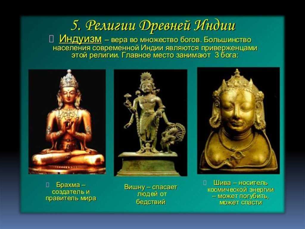 Религия древней индии (кратко)