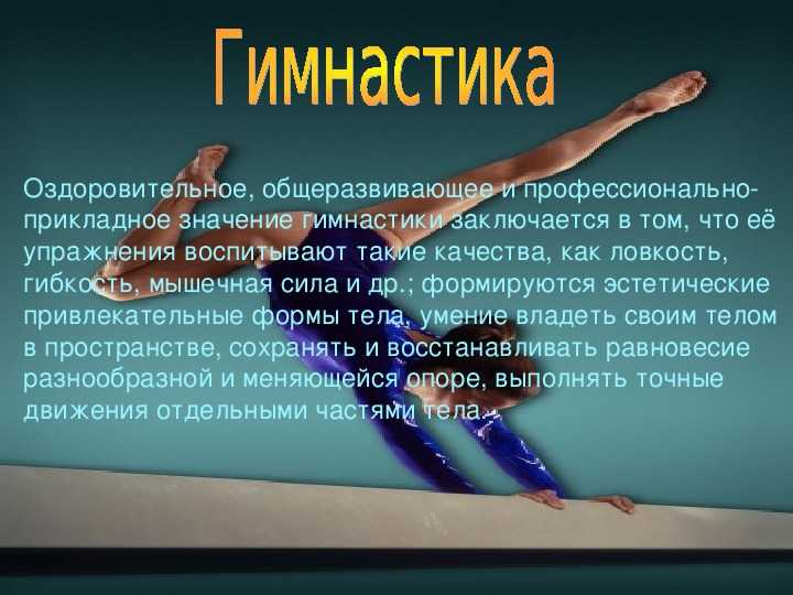 Реферат на тему: виды гимнастики