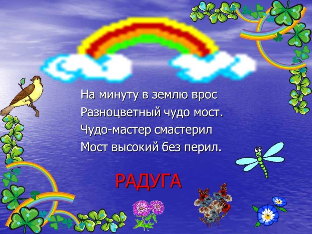 Загадки про природные явления с ответами для 3 класса