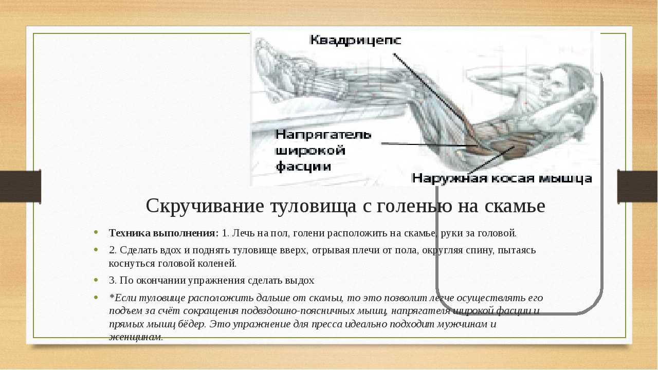 Упражнения на пресс доклад по физкультуре