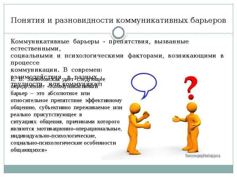 Психологический барьер в общении и его виды: коммуникативный и физиологические