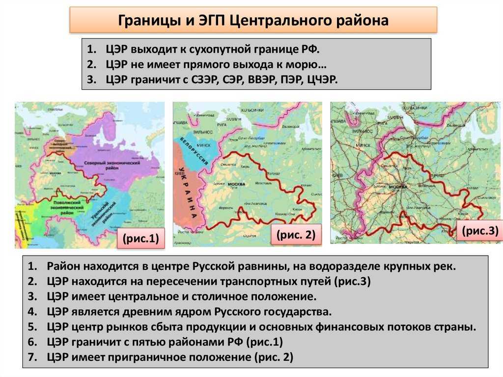 Урок центральная россия. центральный экономический район 9 класс  доклад, проект