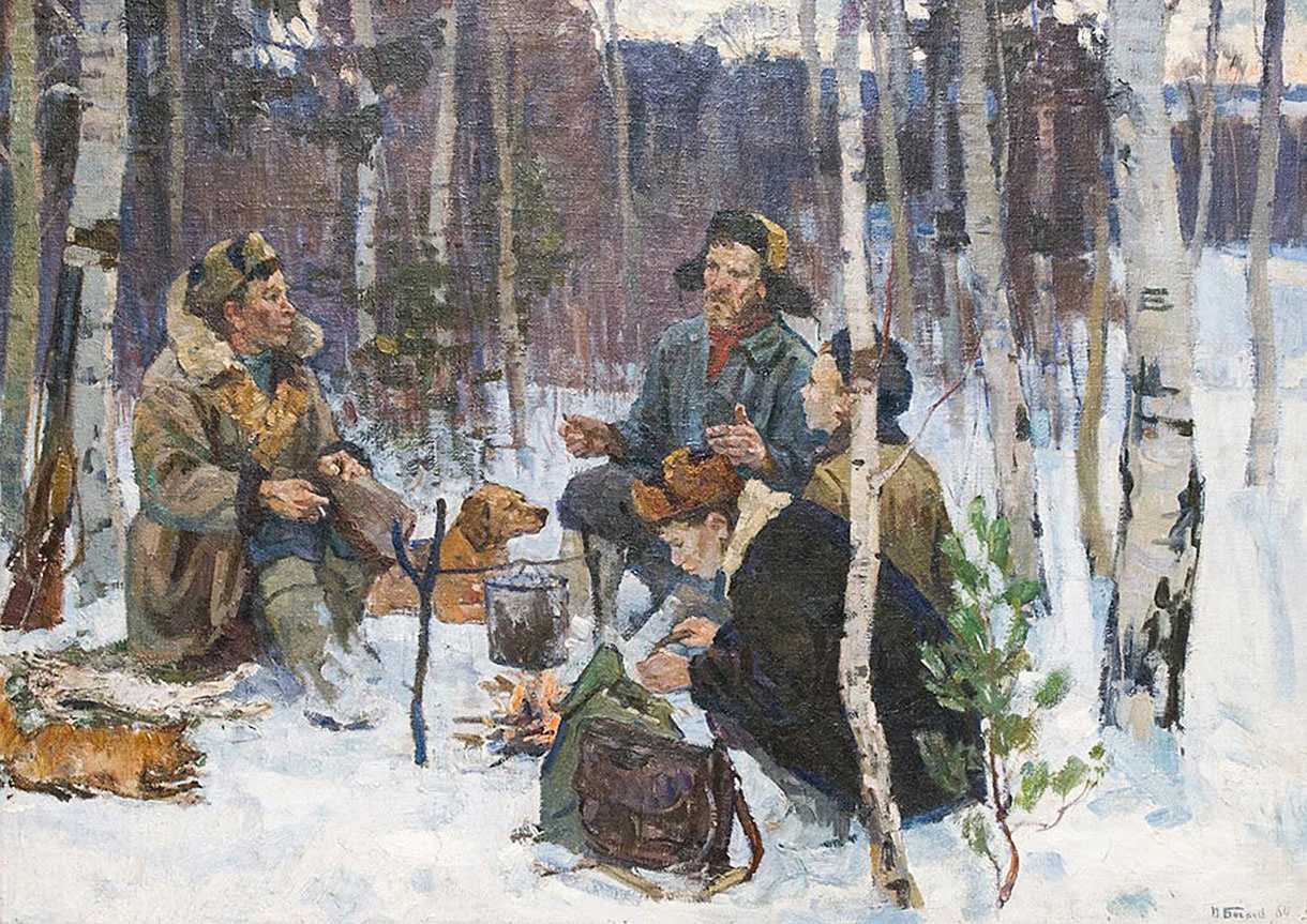 Сочинение летом 1940 года ленинградский художник балашов уехал охотиться и работать на север