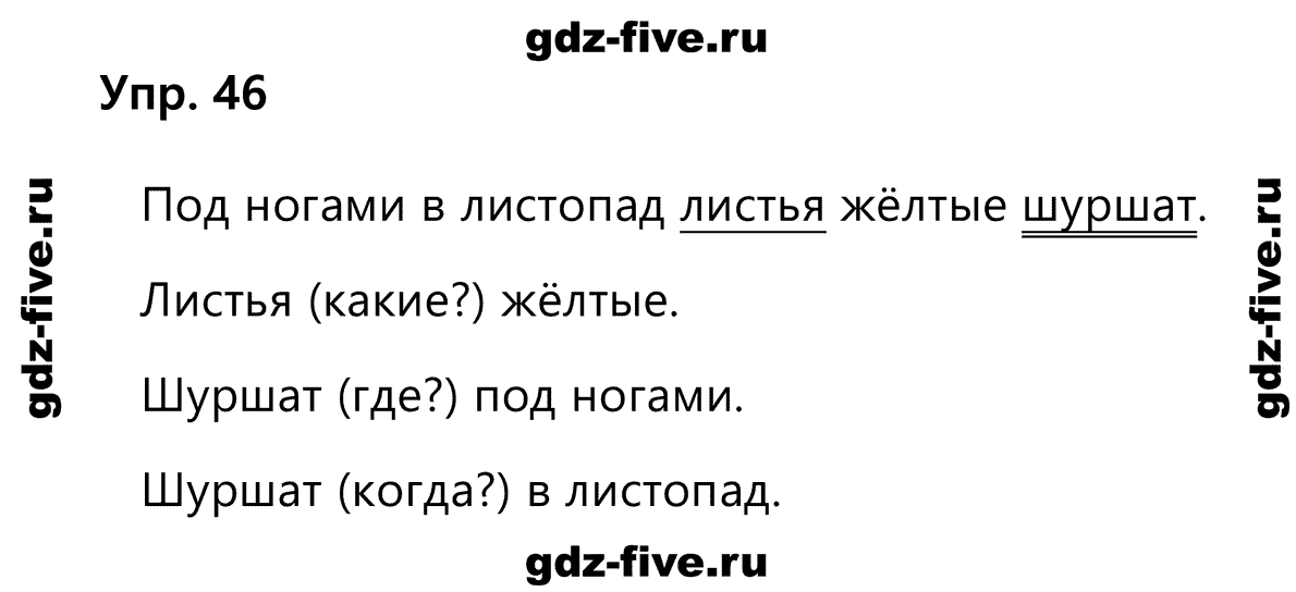 Русский язык словарные слова 2 класс (канакина, горецкий)