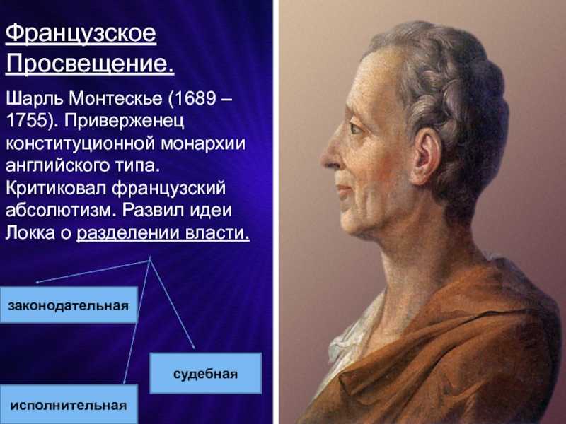 Шарль луи монтескье (1689 - 1755) [1964 - - писатели франции]