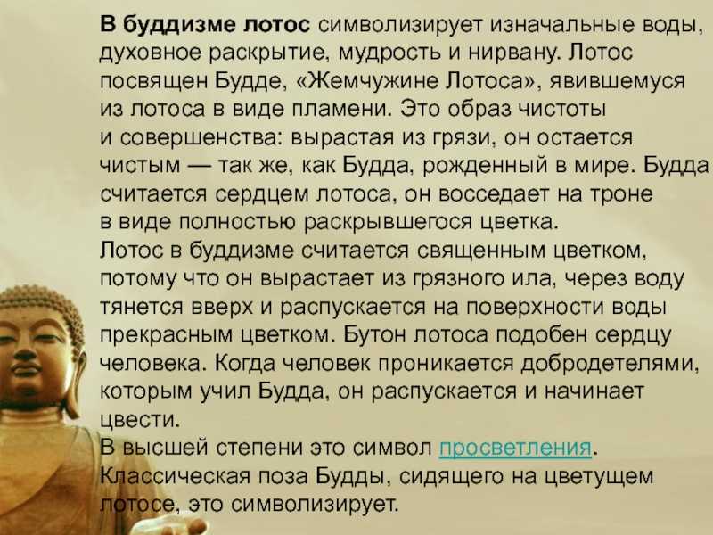 Сочинение на тему буддизм