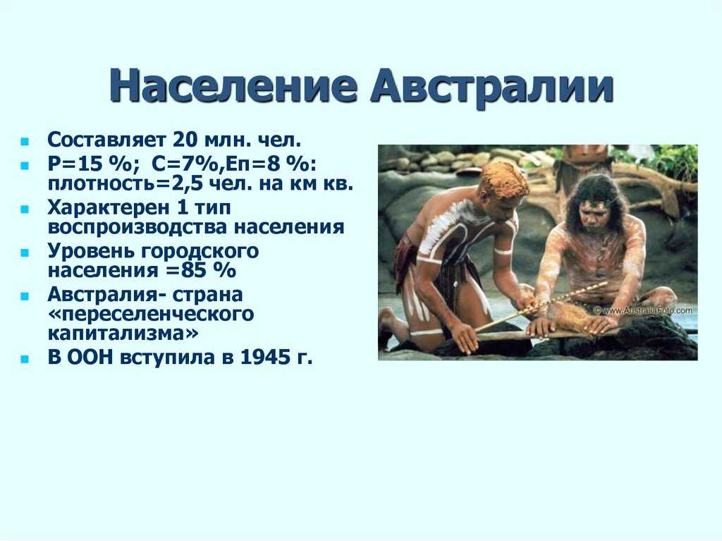 Демография и этнические группы австралии