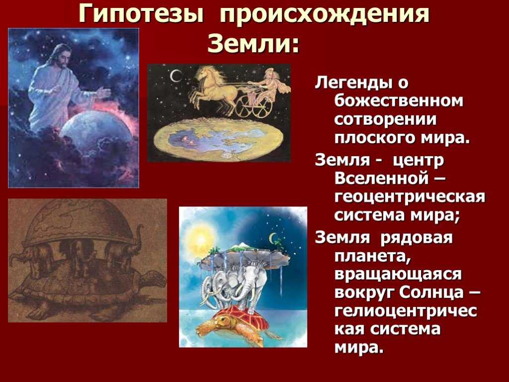 Гипотеза происхождения земли и солнечной системы - все доклады для школьников