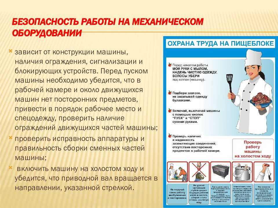 Пожарная безопасность на предприятиях общественного питания
