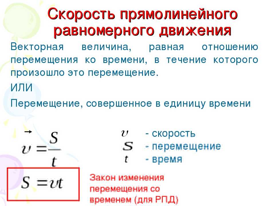 Равномерное и неравномерное движение в физике - виды, формулы и определения с примерами