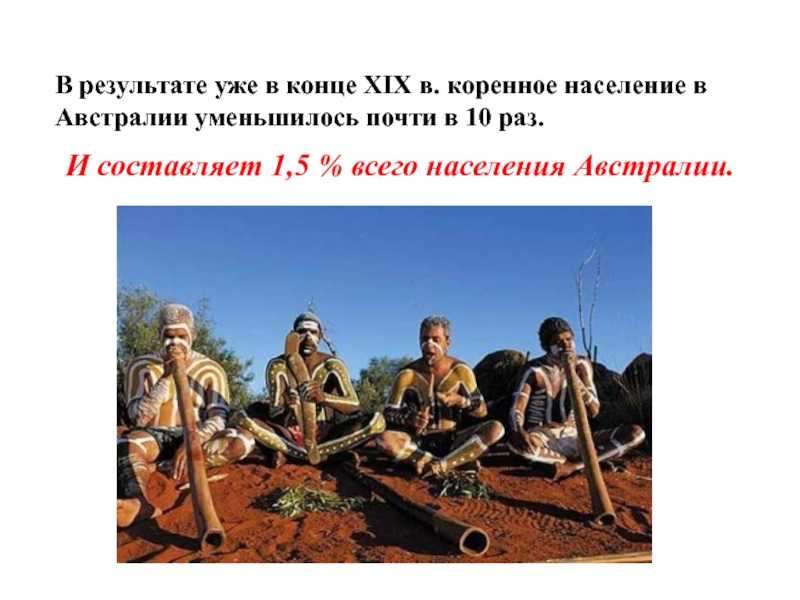 Население австралии