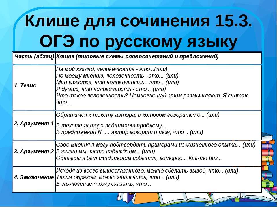Как приводить аргументы из жизни сочинение огэ