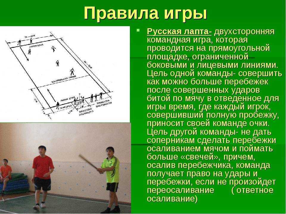 Русская лапта: от древности до современности - история и правила игры