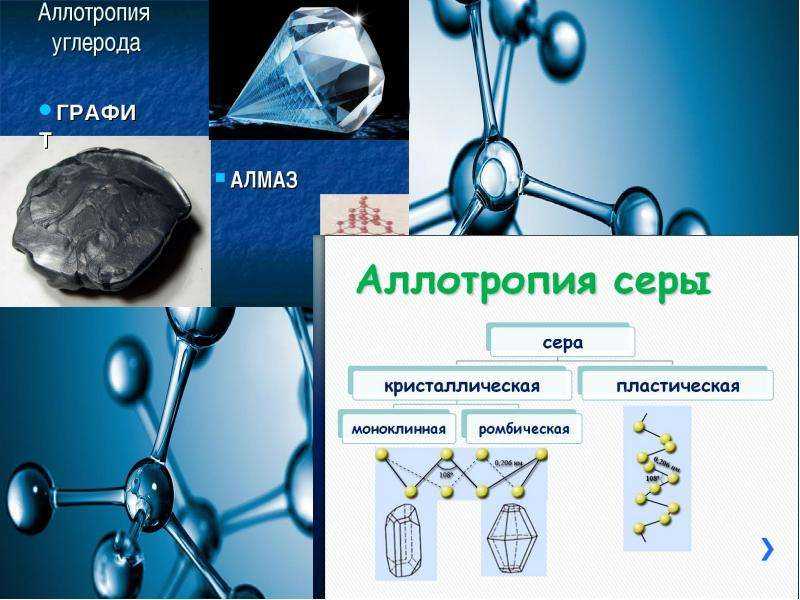 Аллотропия простых веществ и химия аллотропных модификаций
