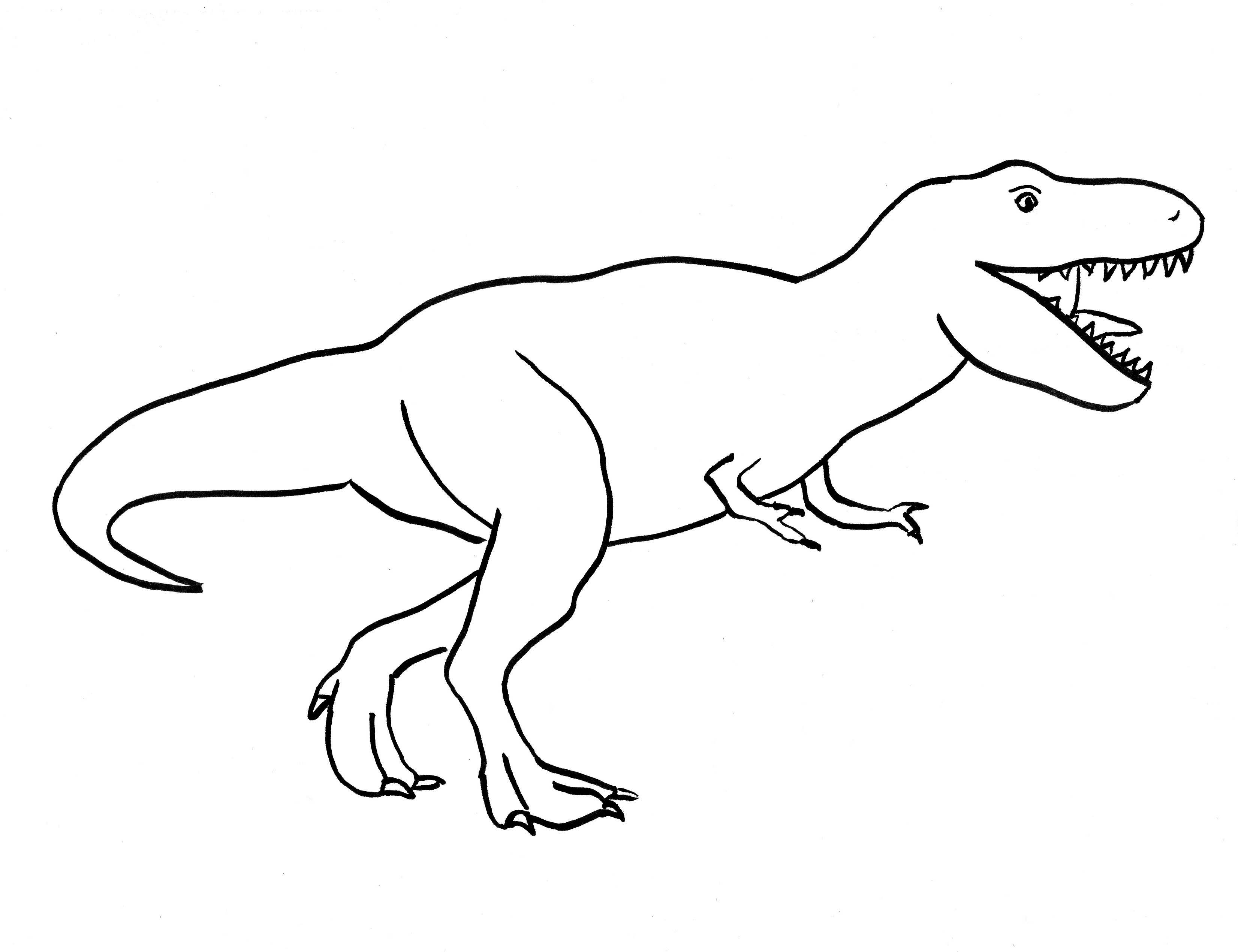 Динозавр рисунок поэтапно школа искусств