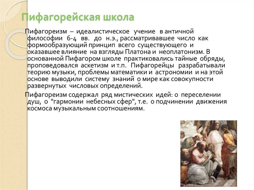 Биография пифагора