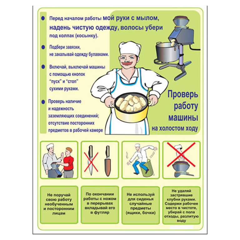 Горячий цех на предприятии питания, где готовятся блюда