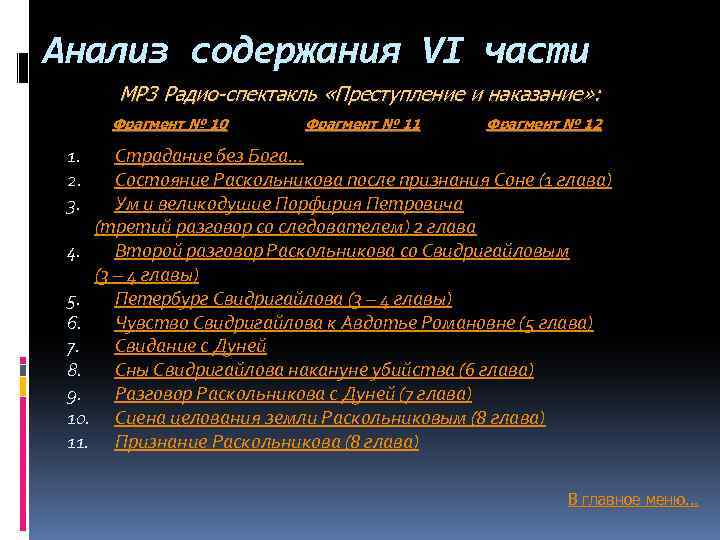Поведение лужина на поминках мармеладова. пересказ романа "преступление и наказание" достоевского ф.м
