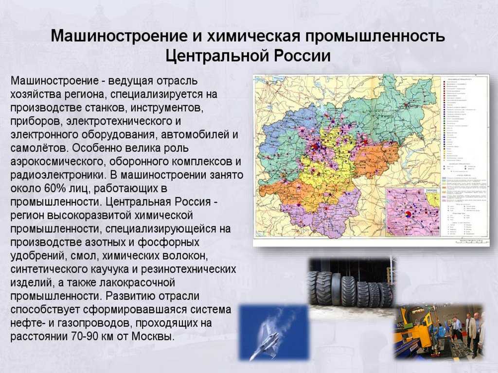 § 22. хозяйство центрального района россии