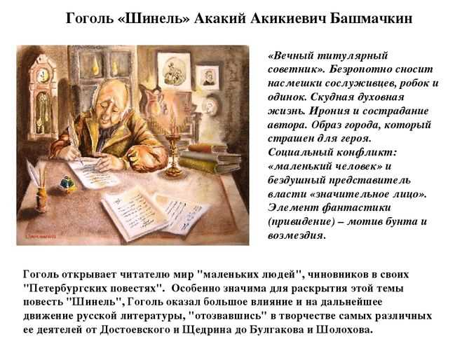 Краткое содержание «шинель»