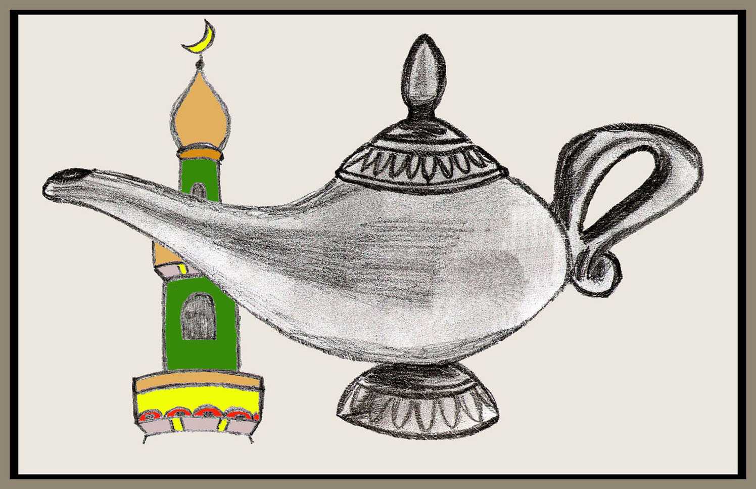 Арабская народная сказка «волшебная лампа аладдина»