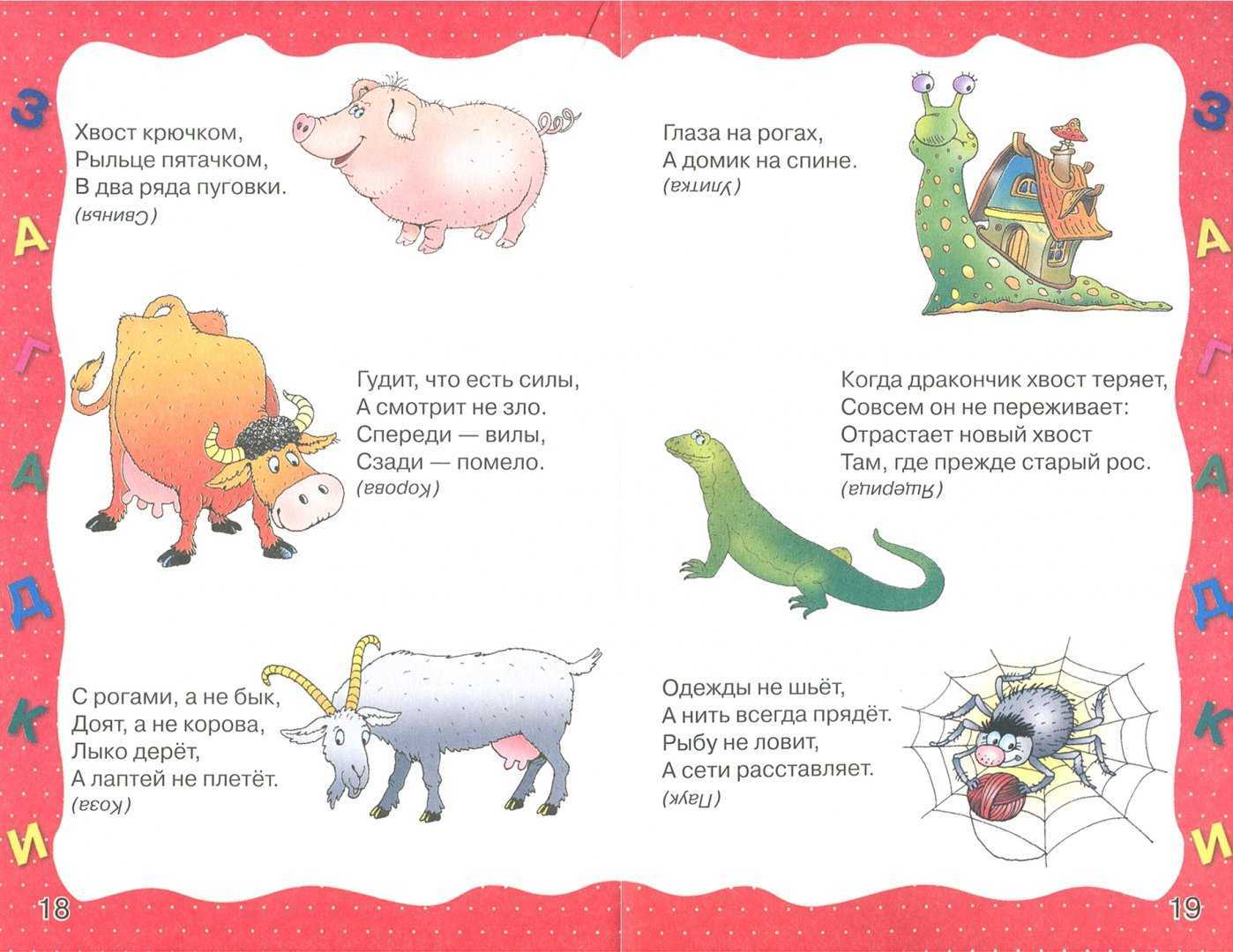 Загадки для детей 5-7 лет с ответами