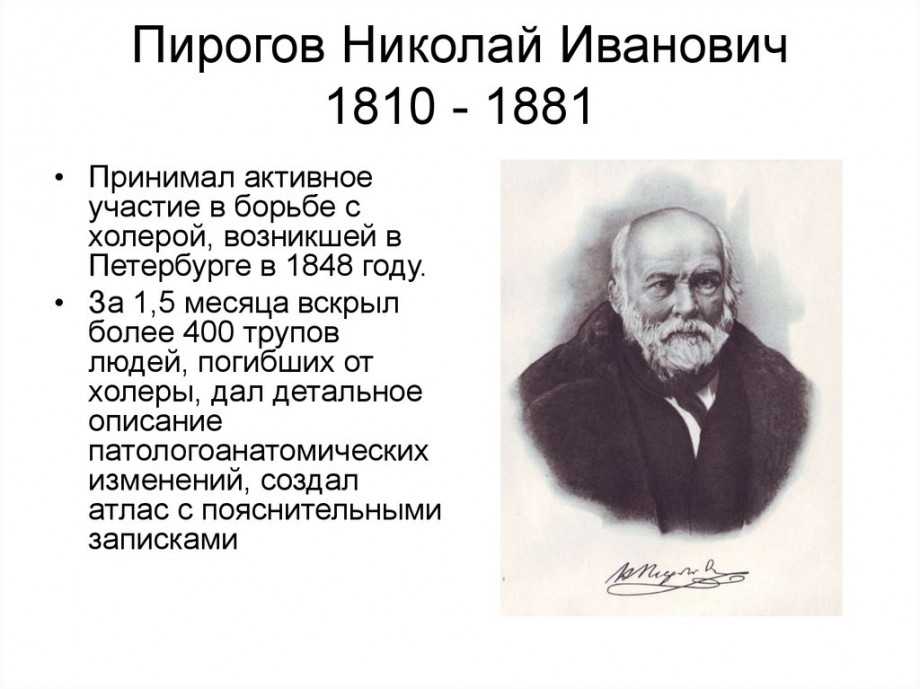 Доклад о пирогове