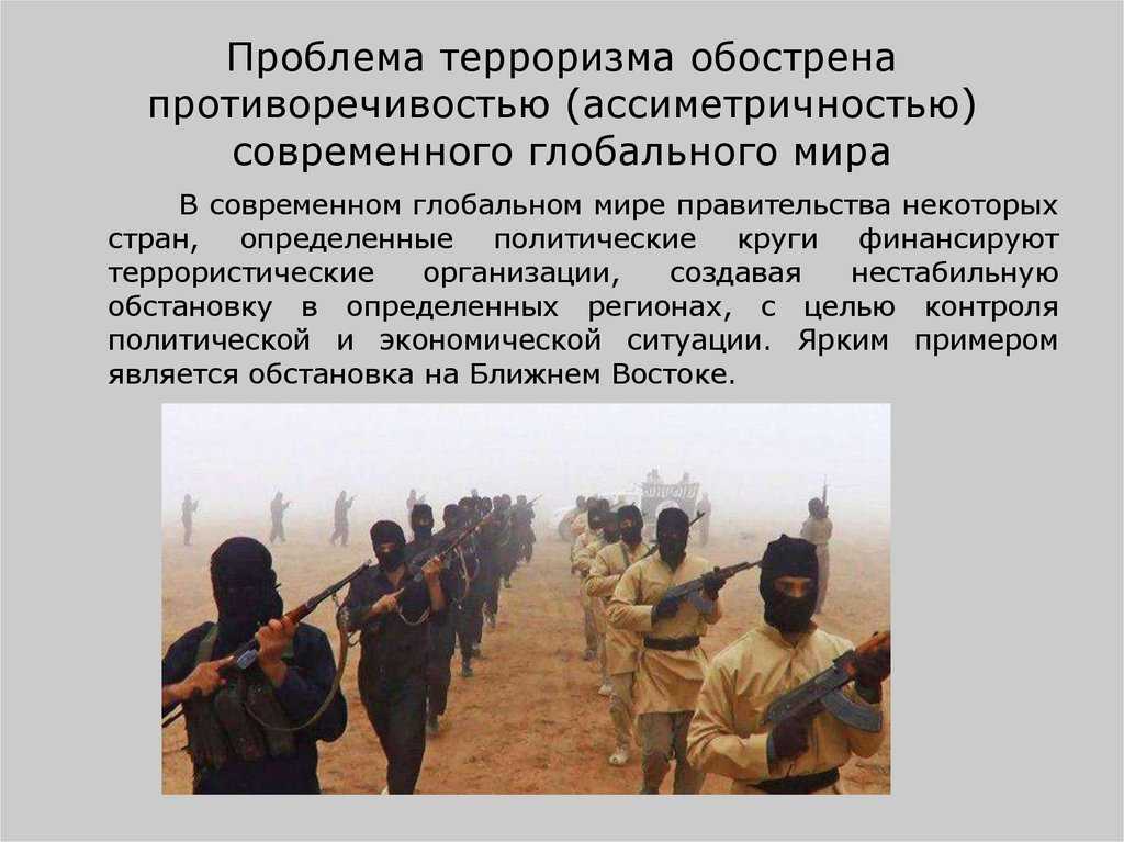 Презентация терроризм по обж  доклад, проект