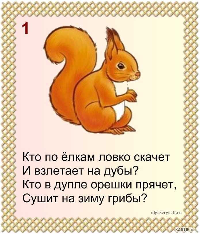 Загадки для детей 5-6-7 лет с ответами