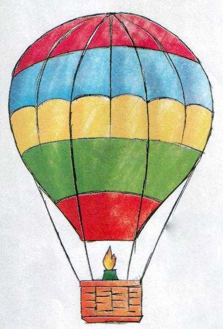 Нарисовать воздушный шар. как нарисовать воздушный шар поэтапно
