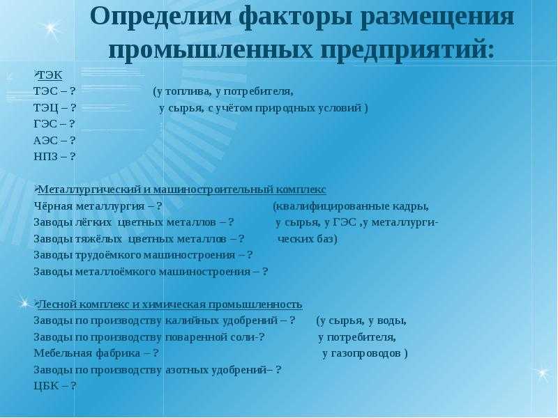 Урок 2: россия. промышленность - 100urokov.ru