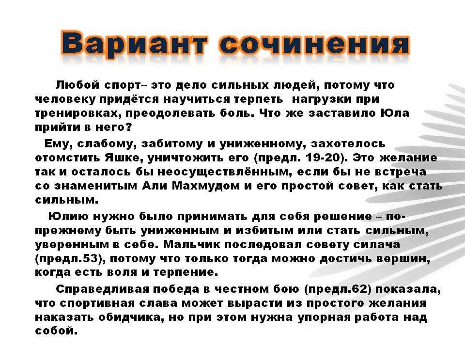 Сочинение на тему: мой любимый спортсмен