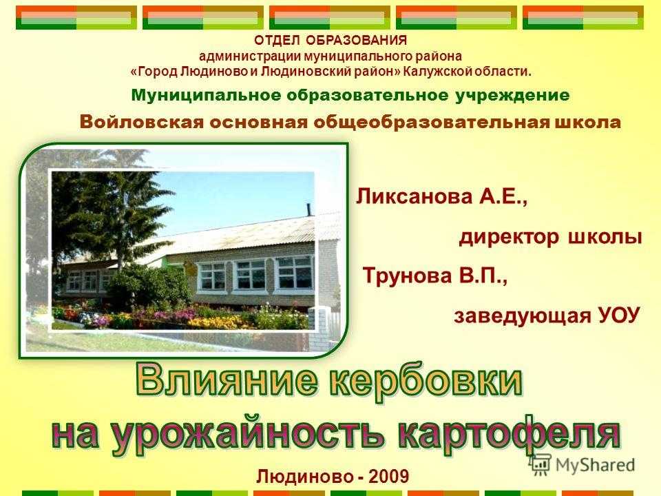 Школа № 5 в калуге