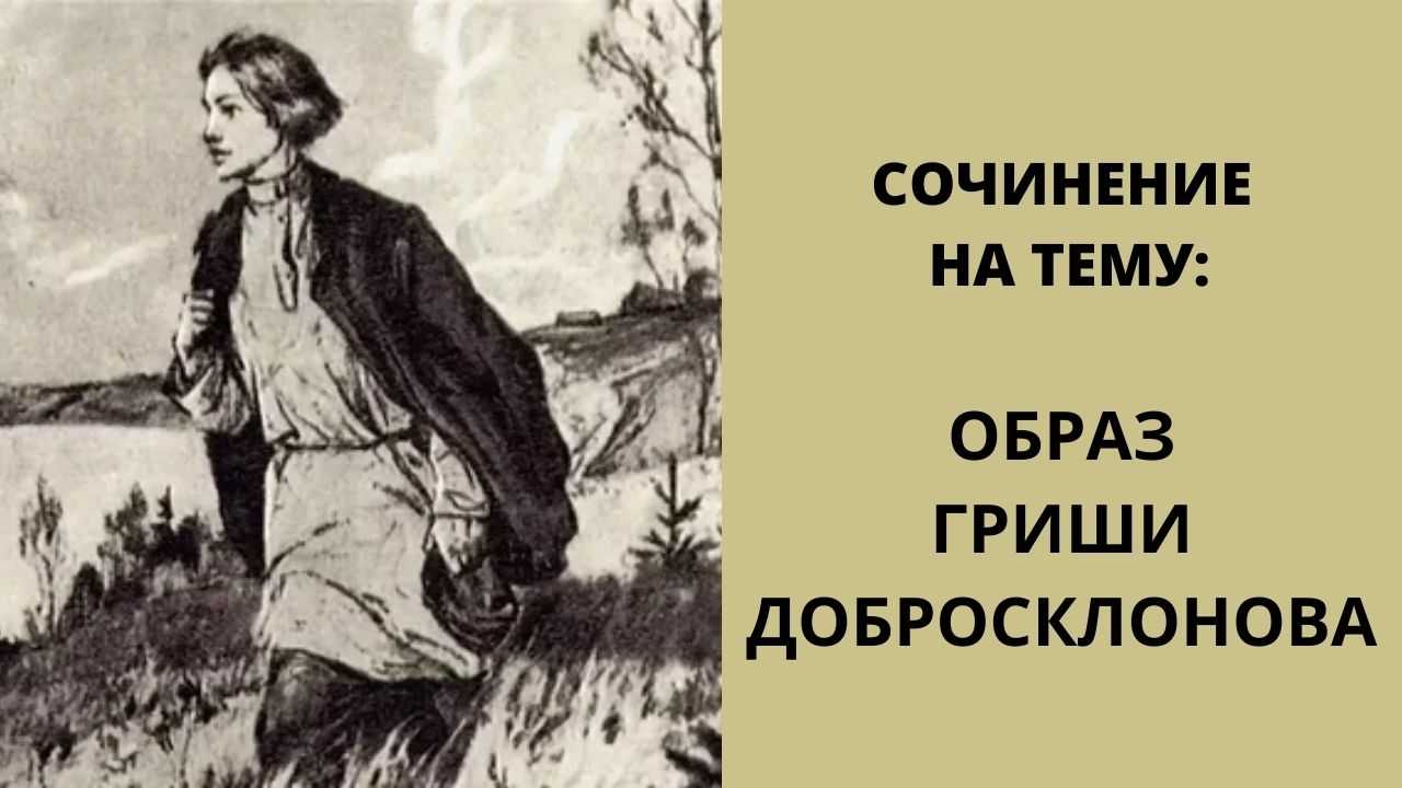 Гриша добросклонов: некрасовские образы обычных людей