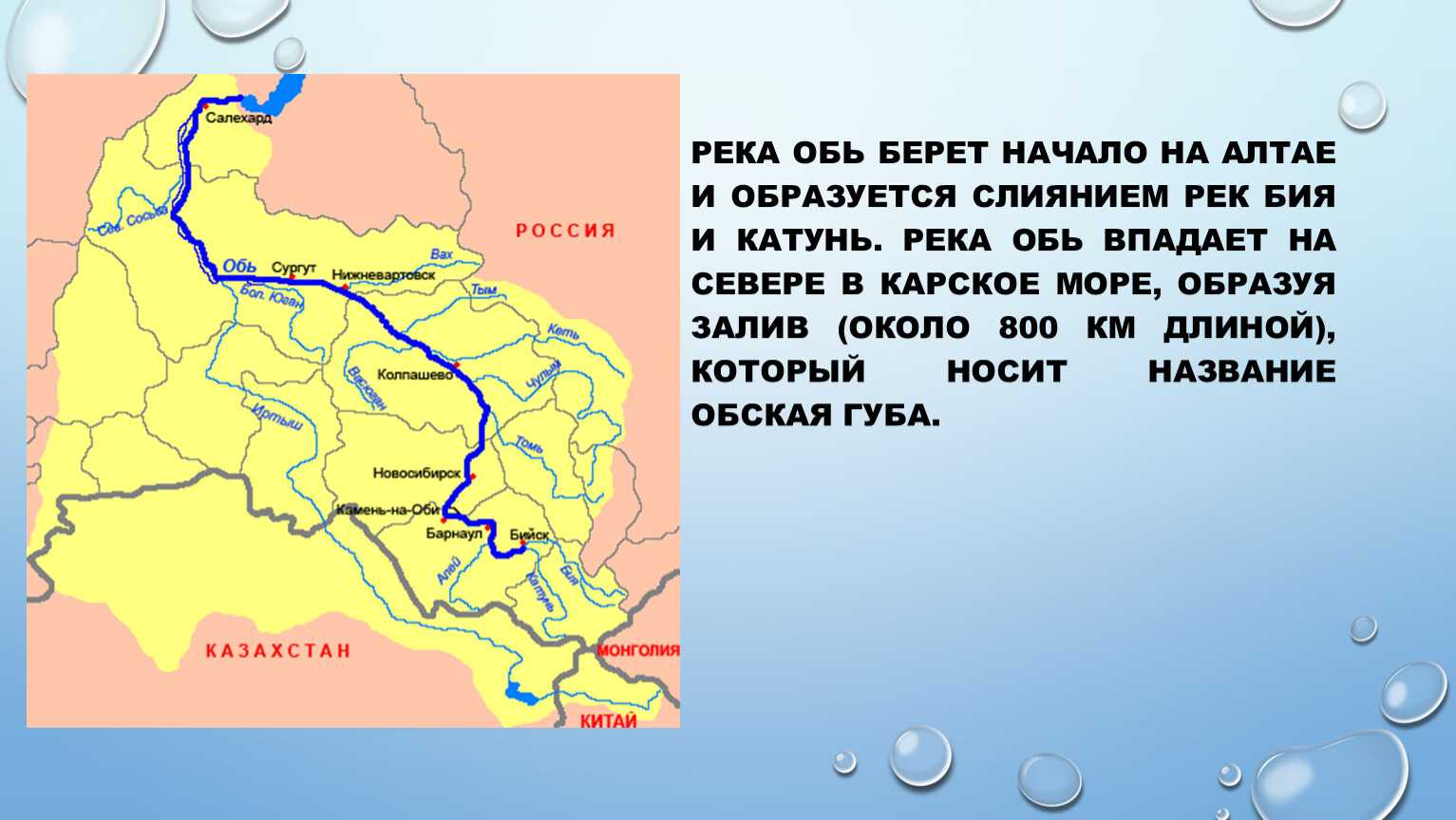 Река обь: увлекательное сообщение для 4 класса