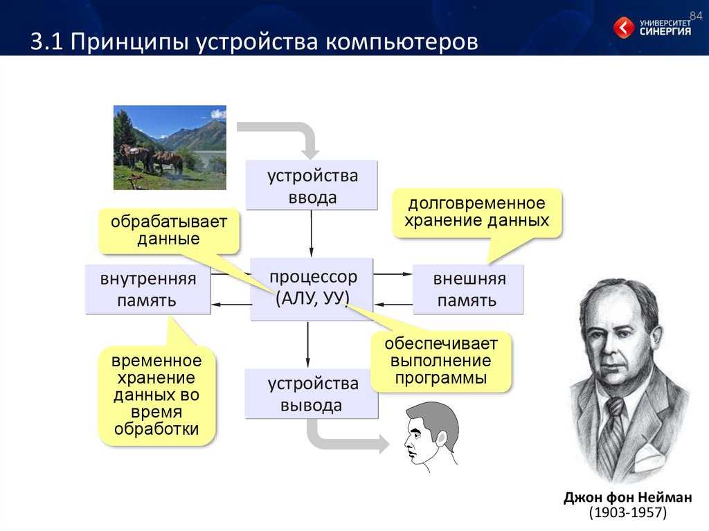 §32. принципы устройства компьютеров | принципы организации памяти (курс pol 68 ч.) /informatika_10_68_pol/ (68 часов в уч. год)